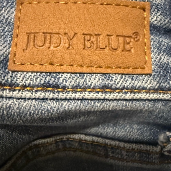 Judy Blue Light Wash Straight Leg Jeans Size 3/26 - Picture 5 of 5